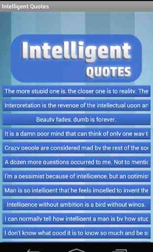 Intelligent and Smart Quotes 1