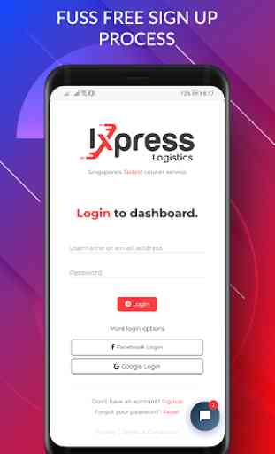 Ixpress – Singapore Courier & Delivery Service App 3