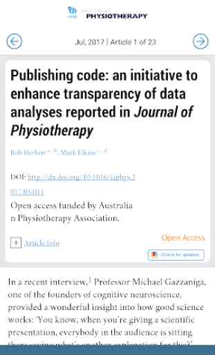 Journal of Physiotherapy 2