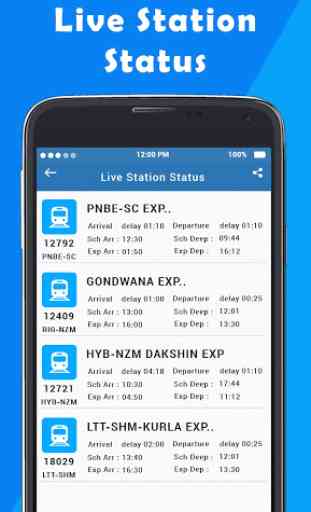 Live Train Status,PNR Status & Indian Railway Info 3