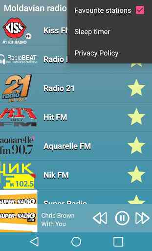 Moldavian radio stations - Moldova radio 3