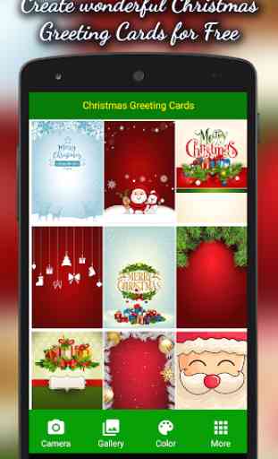 Navidad Greetin Tarjetas 1