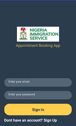 NIS Appointment Booking App 1
