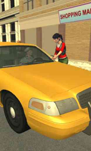 NY Yellow Cab Driver - Juegos de conducción de tax 1