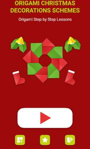 Origami navideño: como hacer decoraciones de papel 1