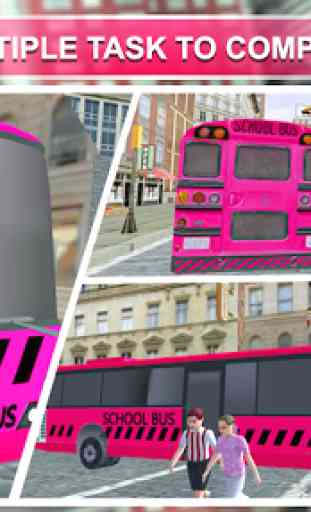 Pink Lady School Bus Driver 3