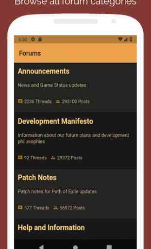 PoE Forums Browser 1