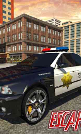 Police limo quad bike transporter: Police chase 3D 2