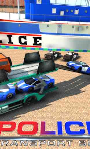 Policía Enviar Transportador Juego - Coche Juego 2