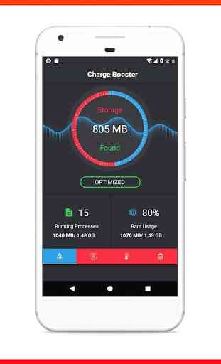Powerful Fast Clean : Ram Booster & Phone Cleaner 1