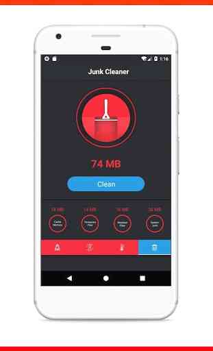 Powerful Fast Clean : Ram Booster & Phone Cleaner 4