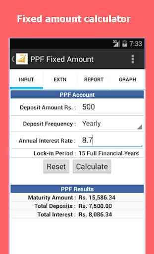 PPF Calculator 3