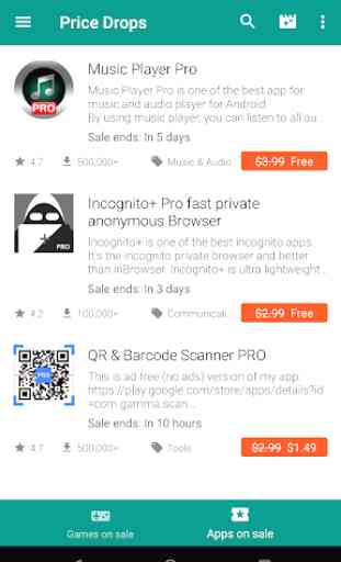 Price Drop App - Paid apps on sale 2