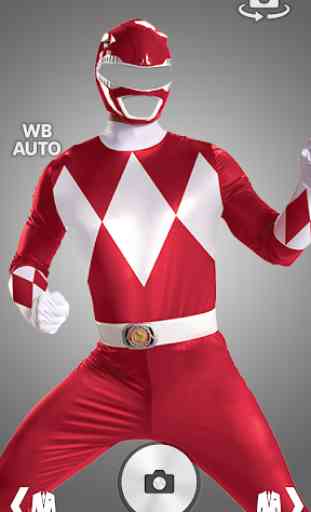 Ranger Super Sentai Hero Costume Photo Montage 1