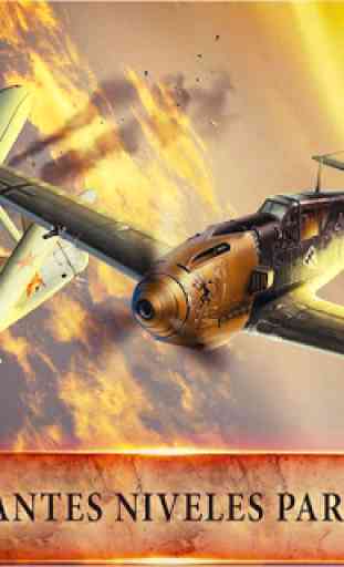 Real Combate Aéreo Guerra: Cazas Aéreos Juego 2