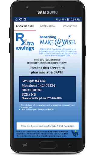 Rx Extra Savings Prescription Discount Card 2