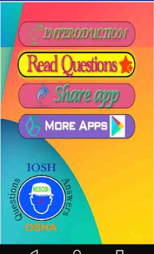 Safety IOSH-NEBOSH-OSHA Questions and Answers 2