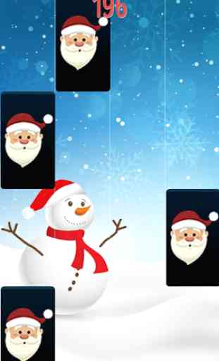 Santa Claus Piano Tiles - Magic Tiles Christmas 4