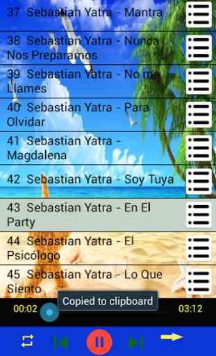 Sebastian Yatra 40 canciones sin internet. 3