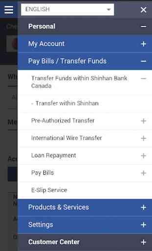 SHINHAN CANADA BANK E-Banking 3