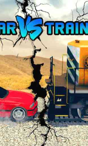 Train Vs Car Crash: Juegos de carreras 2019 2