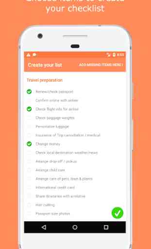 Travel Checklist 2