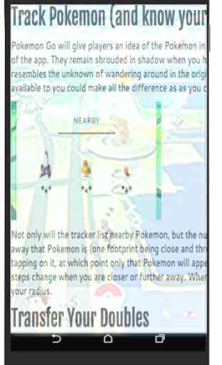User Guides for Pokémon Go 4