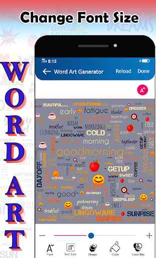 Word Art Generator : Word Cloud Art 3