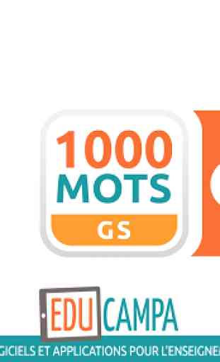 1000 Mots GS / Apprendre à lire 1