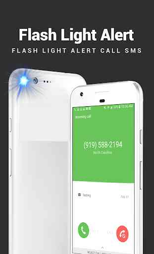 alertas flash en llamadas y sms - linterna 1