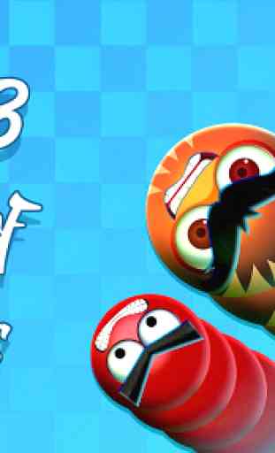 Angry Snakes - Slitherio Snake and worms 3