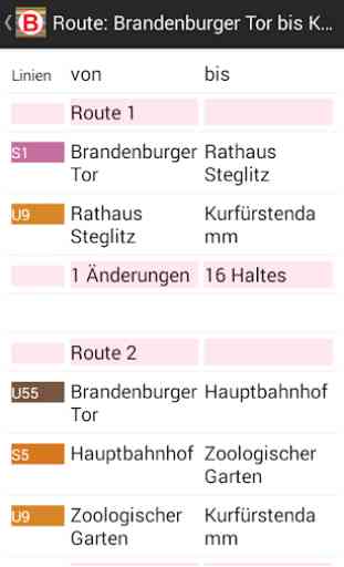 Berlin Subway Route Planner 4