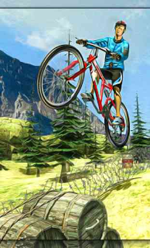 BMX Carrera de bicicleta - Montaña Jinete de 3