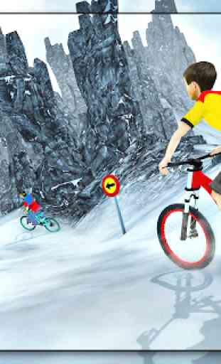 BMX Carrera de bicicleta - Montaña Jinete de 4