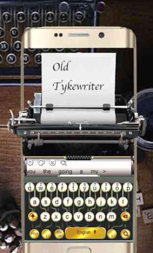 Classical Typewriter Keyboard 1