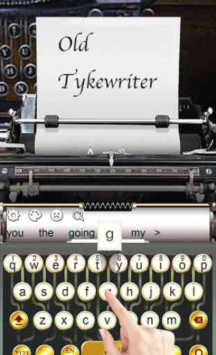 Classical Typewriter Keyboard 2
