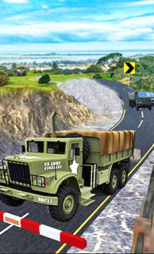 Conductor de camiones de transporte del ejército 4