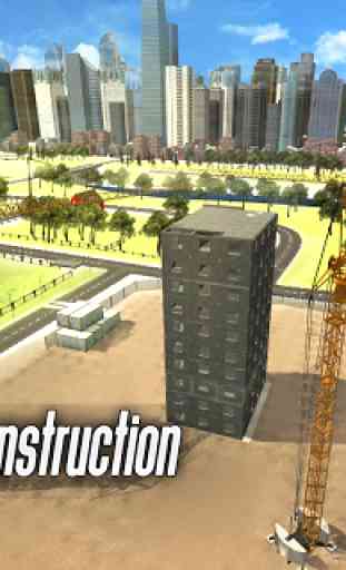 Construcción de rascacielos Sim 3D 1