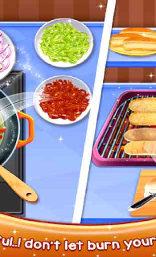 Crazy Hot Dog Maker - Crazy Cooking Adventure Game 2