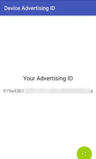 Device Google Advertising Identifier Viewer 2