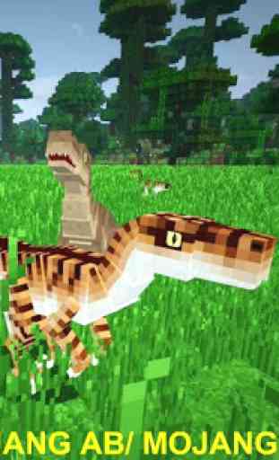 Dinosaurs Craft Mod for MCPE 1