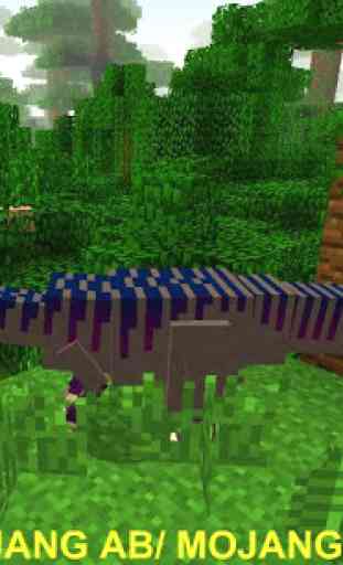 Dinosaurs Craft Mod for MCPE 2