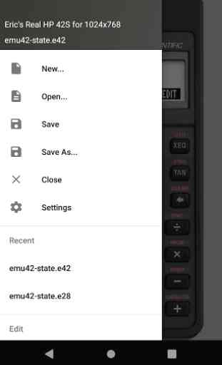 Emu42 for Android 2