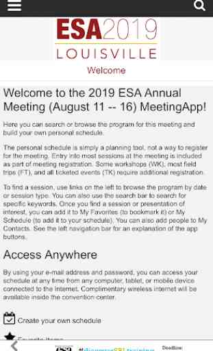 ESA 2019 Annual Meeting 2
