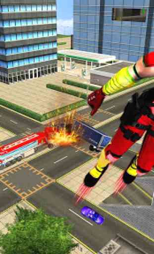 Flying Ninja Super Speed Hero Real Gangster Chase 1