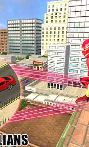 Flying Ninja Super Speed Hero Real Gangster Chase 4