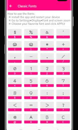 Girly Fonts for Samsung 2