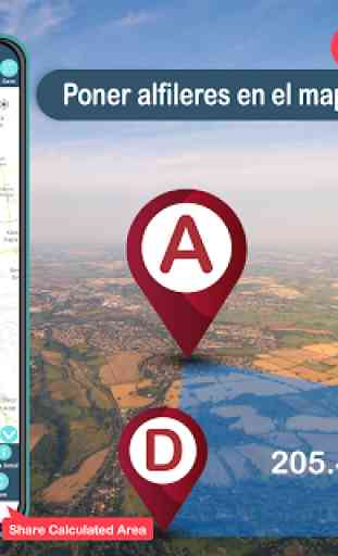 GPS Navegación En Vivo Mapa Y Voz Traductor 3