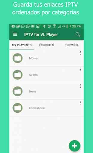 IPTV Manager para VL Player 2