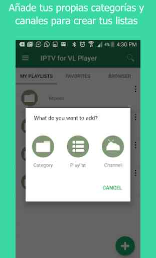 IPTV Manager para VL Player 3